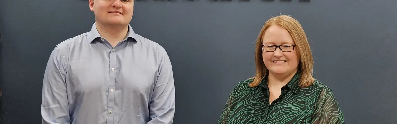 Andrew Maclachlan And Kerry Harvey Of The Commercial Property Division, Galbraith